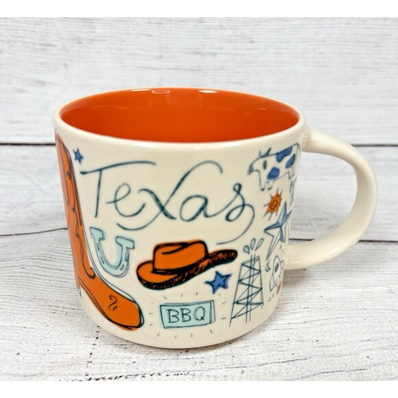 STARBUCKS TEXAS Been There Series Coffee Mug Across The Globe Collection 2023 - Picture 1 of 5